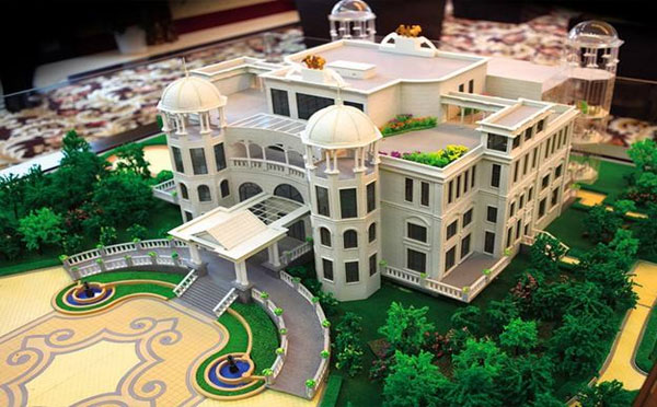 农业西固西固沙盘模型的应用