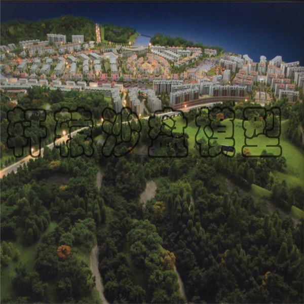 兰州九州新区西固规划模型