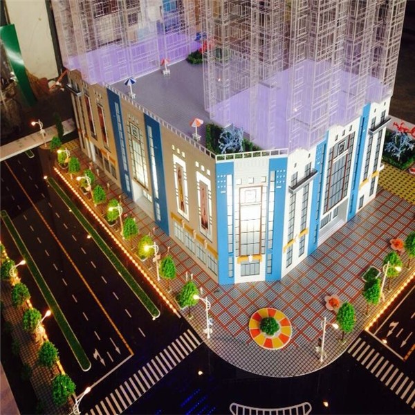 透明西固楼盘模型